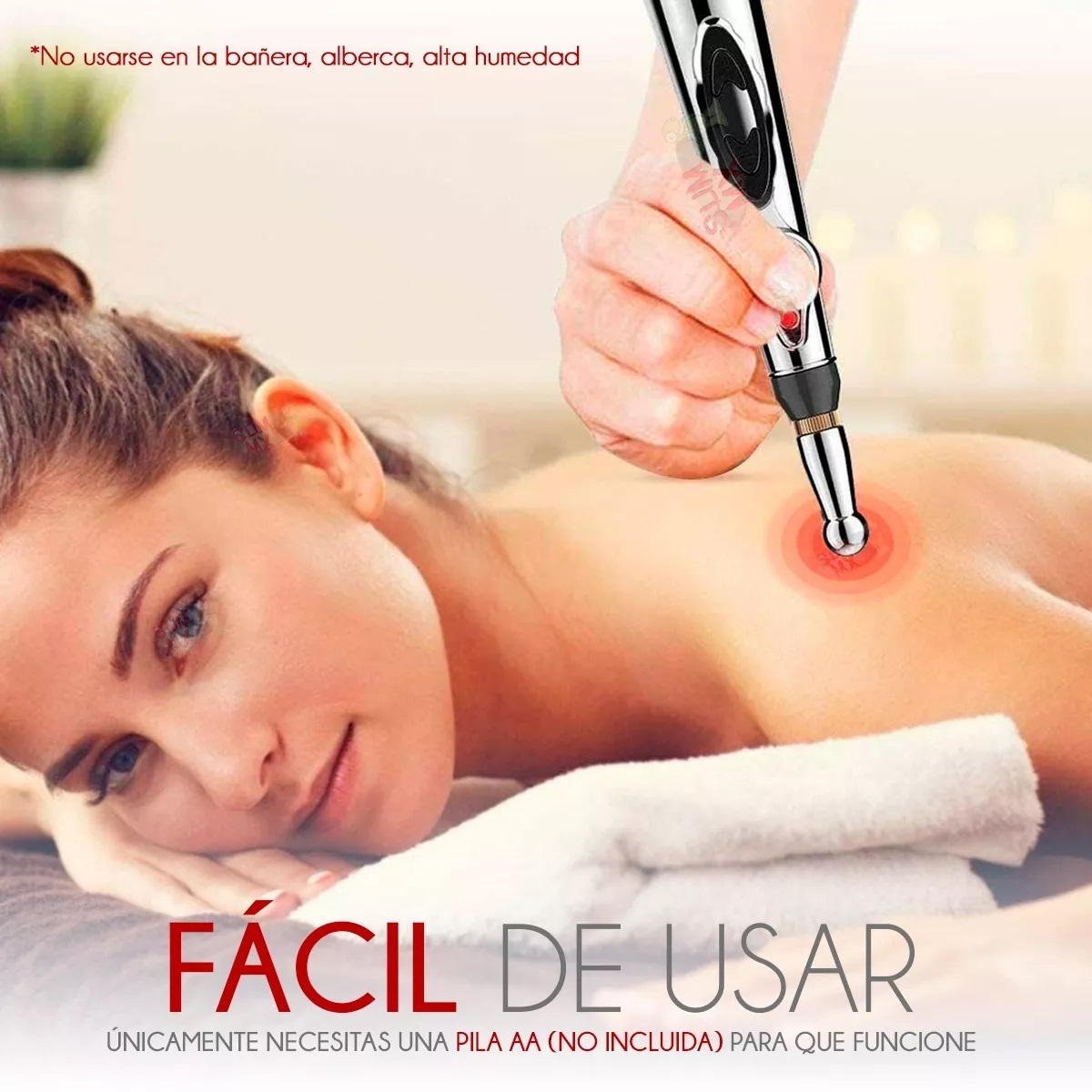 Miniatura 5 de Masajeador Electrónico Tipo Bolígrafo